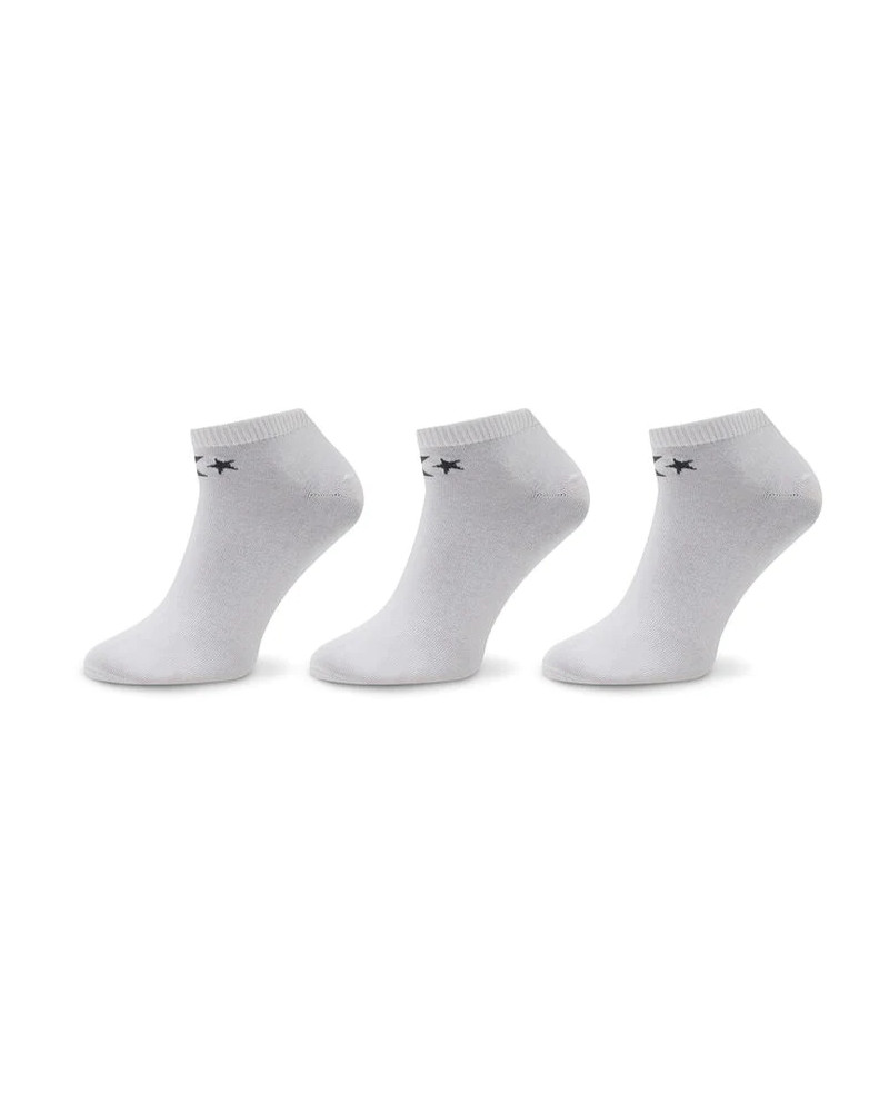 Calcetines Geister Unisex Converse Total Blanco PP BASIC LOW 3 pares algodón - Imagen 6 de 6