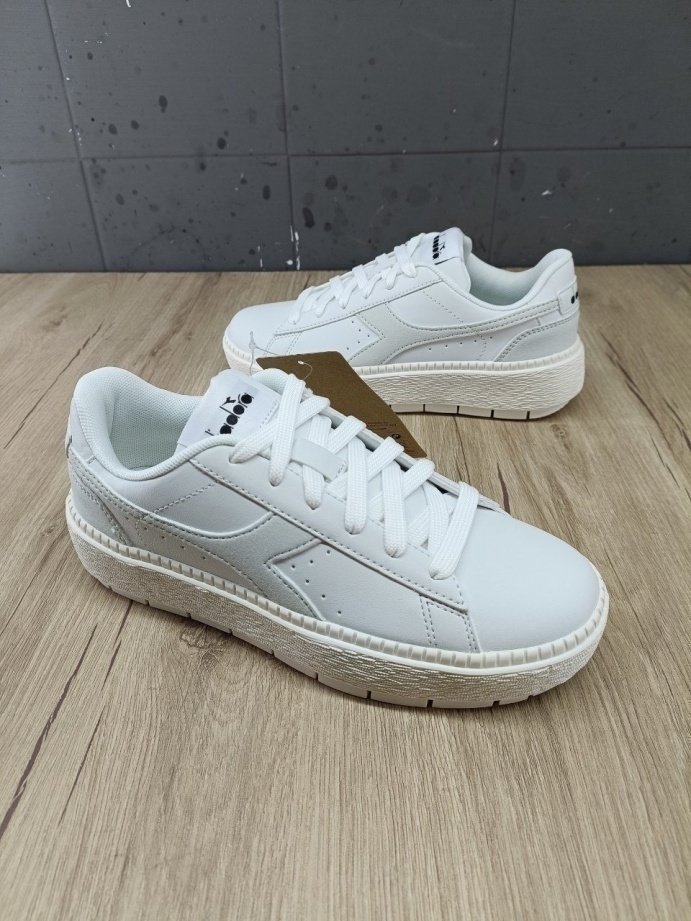 Scarpe Sneakers DONNA Diadora JACE Bianco Sportswear T3 Tempo Libero - Imagen 10 de 12