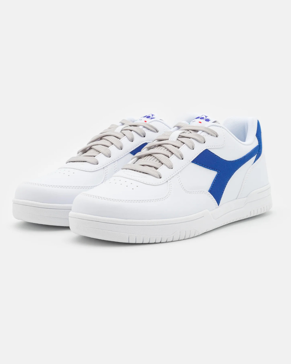 Scarpe Sneakers UOMO Diadora RAPTOR LOW CAMPUS Bianco Blue