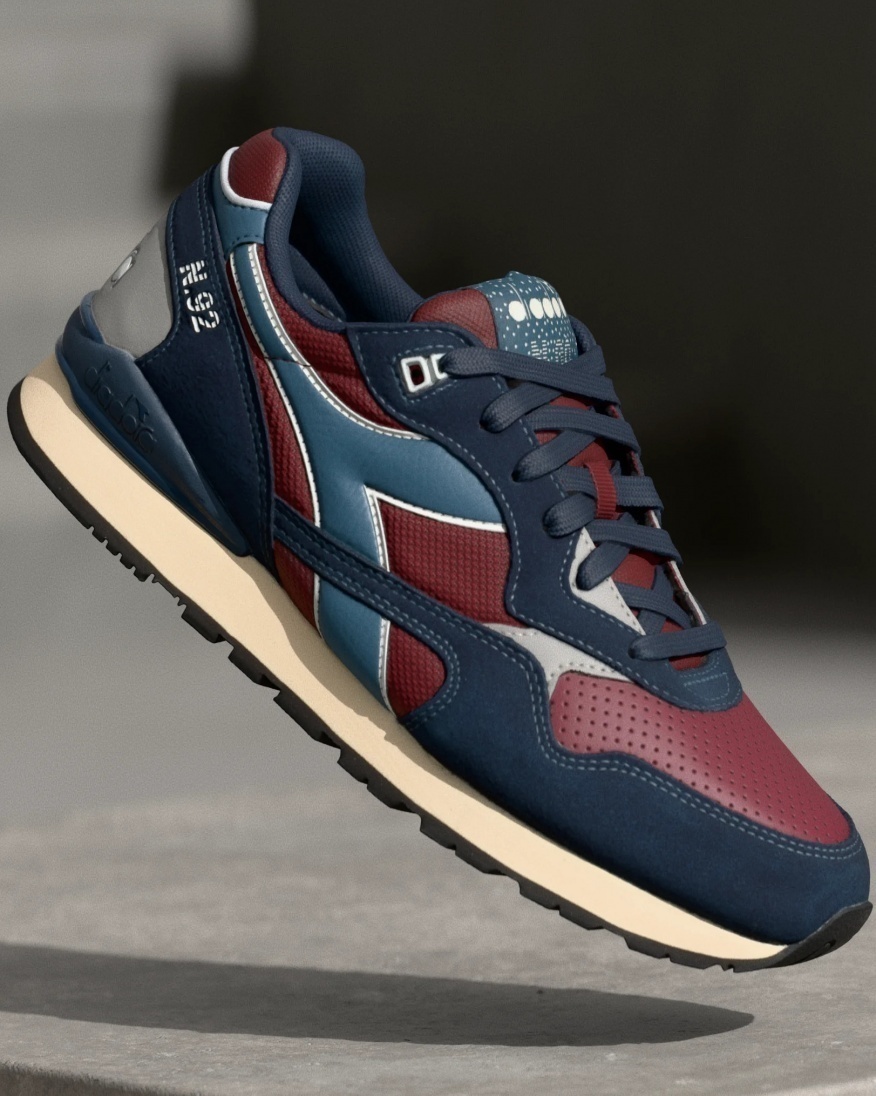 Athletic Shoes Sneakers MENS Diadora T2 N.92 ADVANCE Red Cabernet Lifestyle - Picture 10 of 19