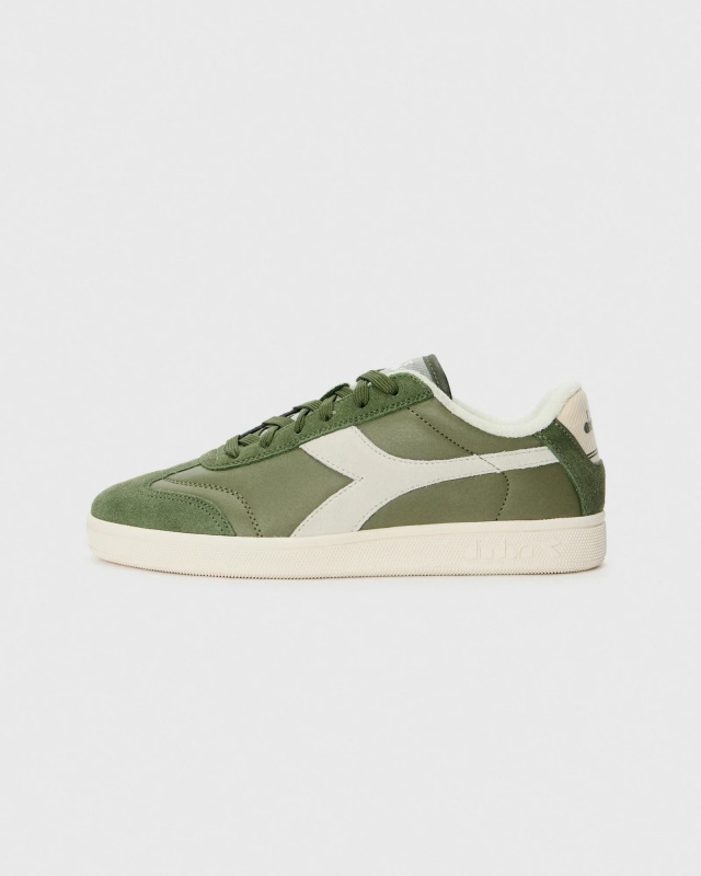 Scarpe sportive sneakers Diadora KICK SL uomo Verde Cipresso - Diadora KICK SL Men\'s Sports Shoes Sneakers Green Cypress - Chaussures de sport Diadora KICK SL pour homme, baskets vertes cyprès - Diadora KICK SL Herren Sportschuhe Sneakers Grün Zypresse