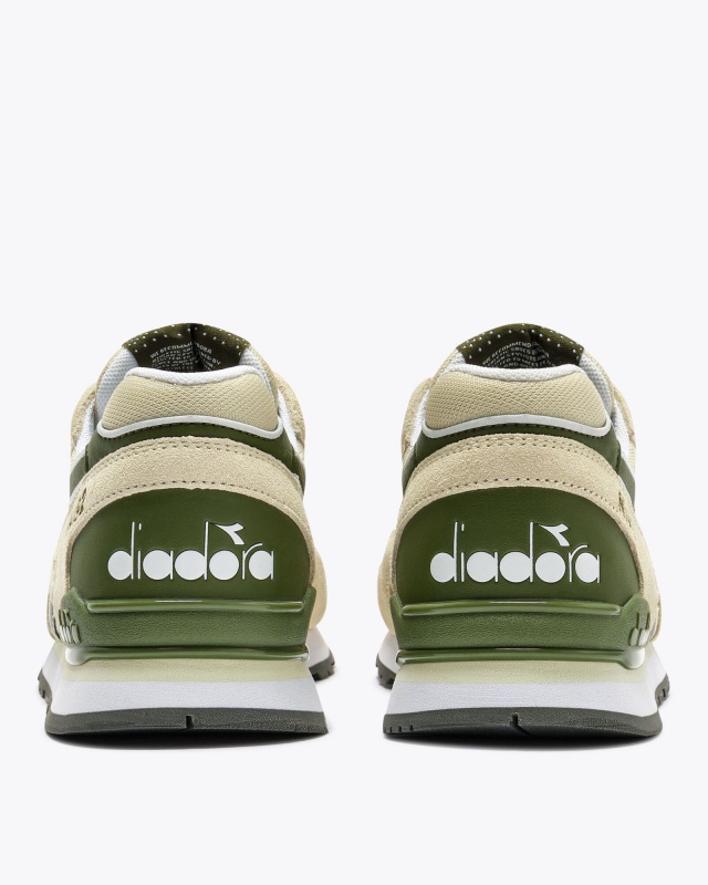 Scarpe sportive sneakers Diadora N.92 ADVANCE T2 Uomo Vera pelle Verde Pesto - Sports Sneakers Shoes Diadora N.92 ADVANCE T2 Mens Genuine Leather Pesto Green - chaussures de sport Sneakers Diadora N.92 ADVANCE T2 pour homme, en cuir véritable vert pesto - Diadora N.92 ADVANCE T2 Herren-Sneaker aus echtem Leder, Pestogrün