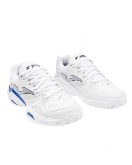 Scarpe Tennis padel Sneakers Joma T.MASTER 1000 2642 ALL COURT Uomo Bianco - Joma T.MASTER 1000 2642 ALL COURT Men's White Padel Tennis Shoes - Chaussures de padel blanches pour hommes Joma T.MASTER 1000 2642 ALL COURT - Joma T.MASTER 1000 2642 ALL COURT Herren-Padel-Tennisschuhe, weiß