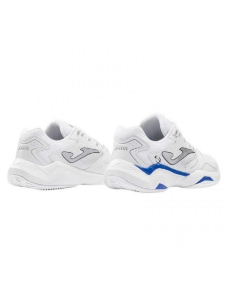 Scarpe Tennis padel Sneakers Joma T.MASTER 1000 2642 ALL COURT Uomo Bianco - Joma T.MASTER 1000 2642 ALL COURT Men's White Padel Tennis Shoes - Chaussures de padel blanches pour hommes Joma T.MASTER 1000 2642 ALL COURT - Joma T.MASTER 1000 2642 ALL COURT Herren-Padel-Tennisschuhe, weiß