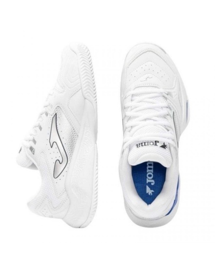 Scarpe Tennis padel Sneakers Joma T.MASTER 1000 2642 ALL COURT Uomo Bianco - Joma T.MASTER 1000 2642 ALL COURT Men's White Padel Tennis Shoes - Chaussures de padel blanches pour hommes Joma T.MASTER 1000 2642 ALL COURT - Joma T.MASTER 1000 2642 ALL COURT Herren-Padel-Tennisschuhe, weiß