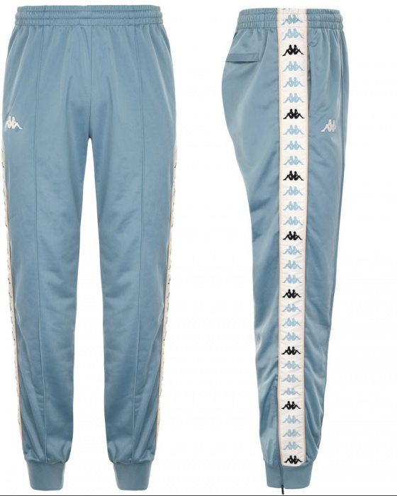 Pantaloni tuta Pants UOMO Kappa Banda 222 Turchese RASTORIAZZO