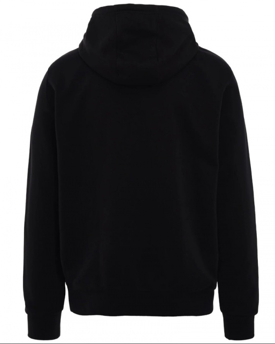 Felpa Cappuccio Pullover kappa LOGO EVAN Cotone garzato Uomo Nero - Sweatshirt Hoodie Pullover kappa LOGO EVAN Brushed cotton Man Black - Sweat Capuche Pullover kappa LOGO EVAN Coton gratté Homme Noir - Sweatshirt Hoodie Pullover kappa LOGO EVAN Gebürstete Baumwolle Herren Schwarz