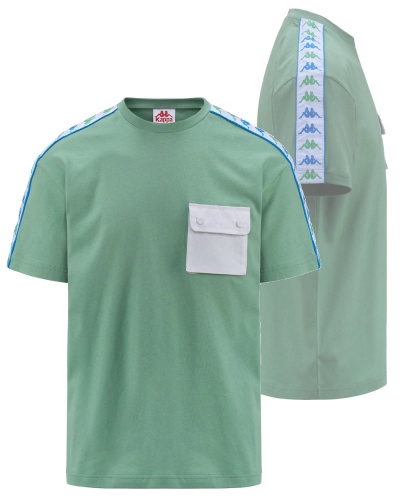 Maglietta kappa hotsell verde