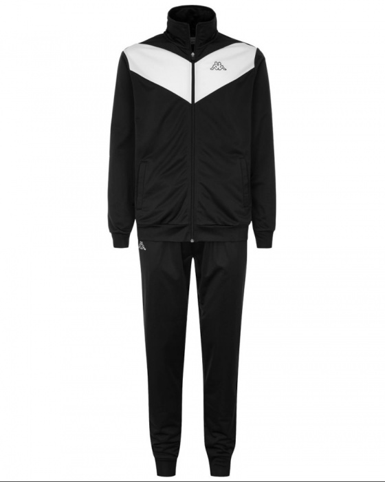 Tuta Intera Completa Full Tracksuit UOMO Kappa Nero LOGO DALIN