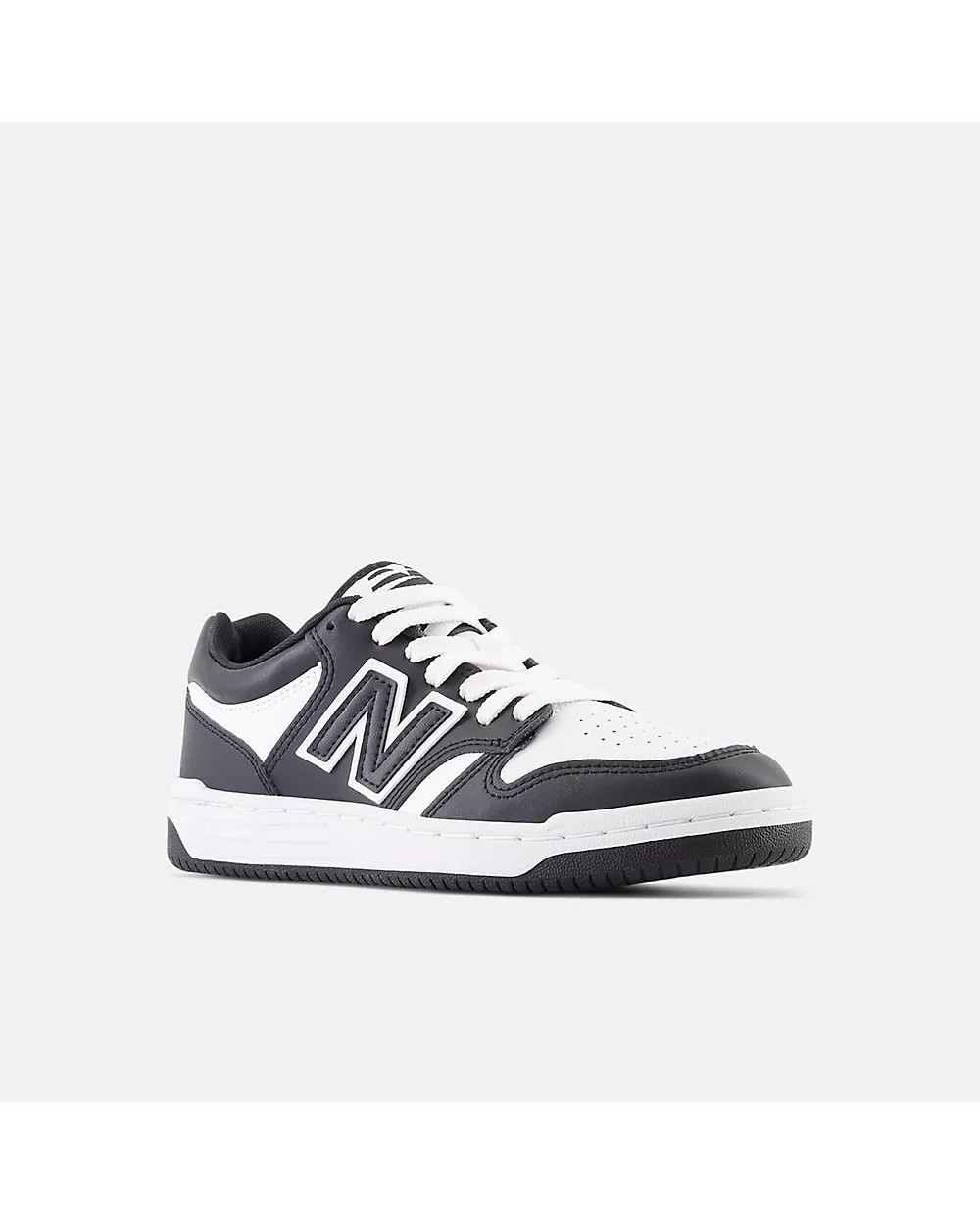 Schuhe Sneaker Kinder Unisex Damen New Balance 480 BW Schwarz Weiß - Bild 8 von 15
