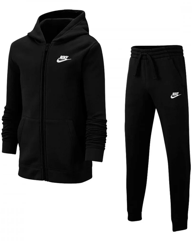 Boys Unisex Nike K Club Fleece FZ HD Full Tracksuit Full Tracksuit - Picture 11 of 15