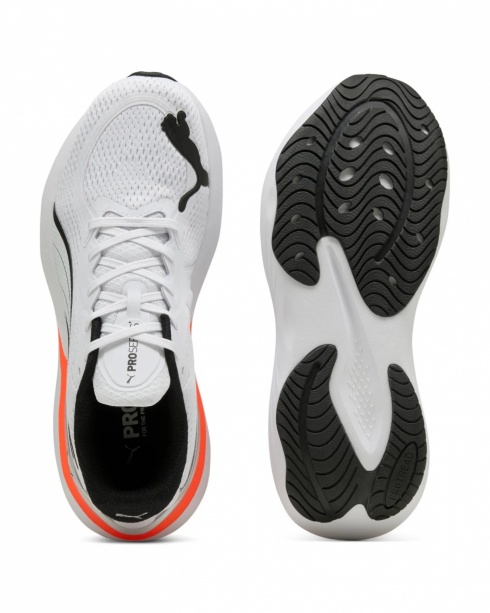 Scarpe da running Puma Scend Pro 2 Unisex Bianco - Puma Scend Pro 2 Unisex Running Shoes White - Chaussures de course unisexes Puma Scend Pro 2 blanches - Puma Scend Pro 2 Unisex Laufschuhe Weiß