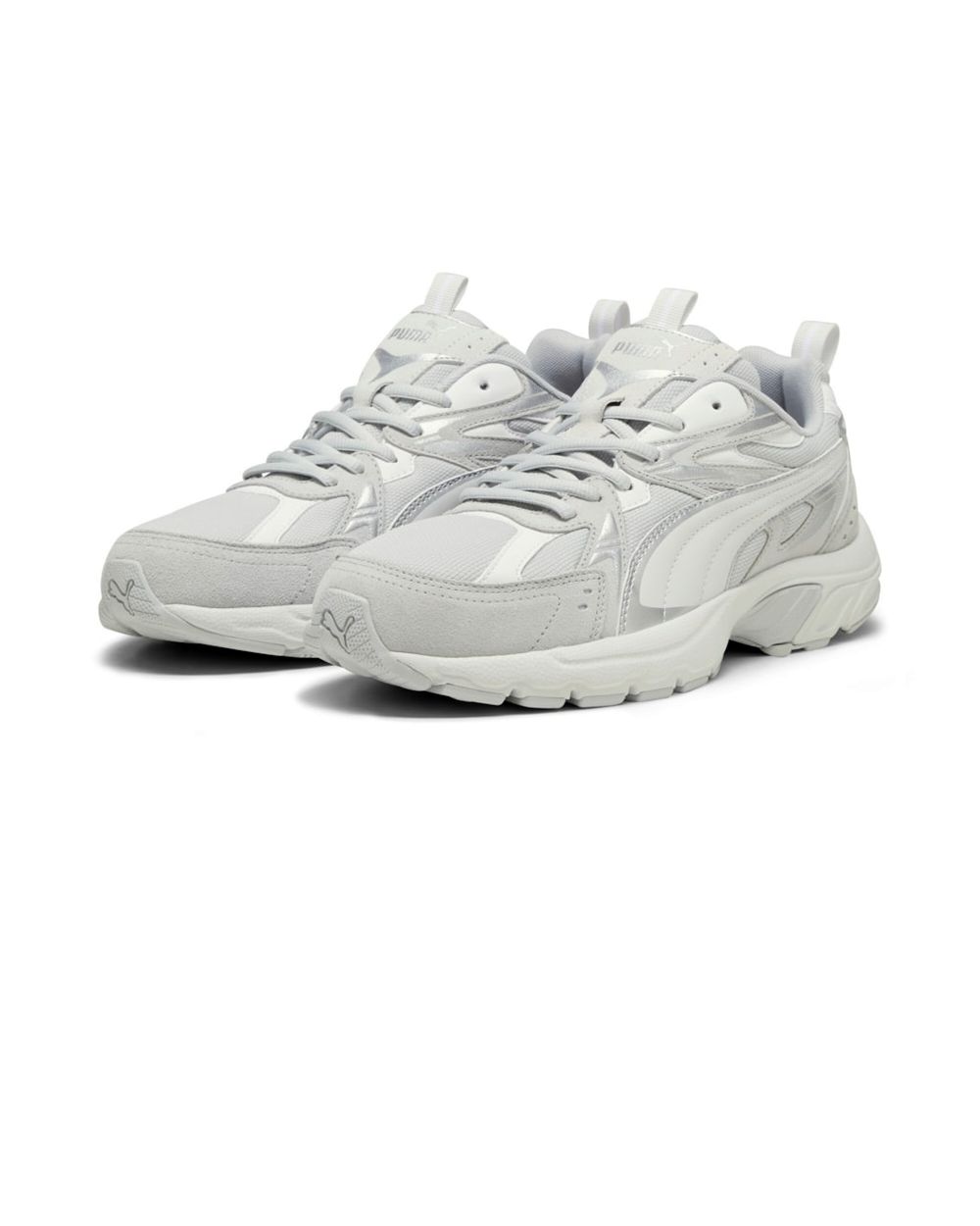 Scarpe Sneakers Unisex Puma Milenio Tech Suede Grigio Lifestyle - Zdjęcie 11 z 27