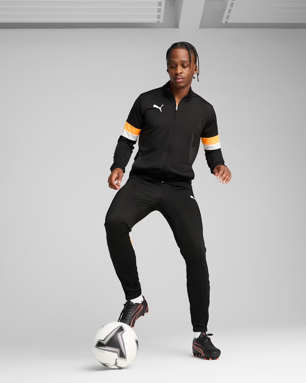 Tuta Intera Completa Full Tracksuit UOMO Puma individualRISE Nero - Imagen 9 de 12