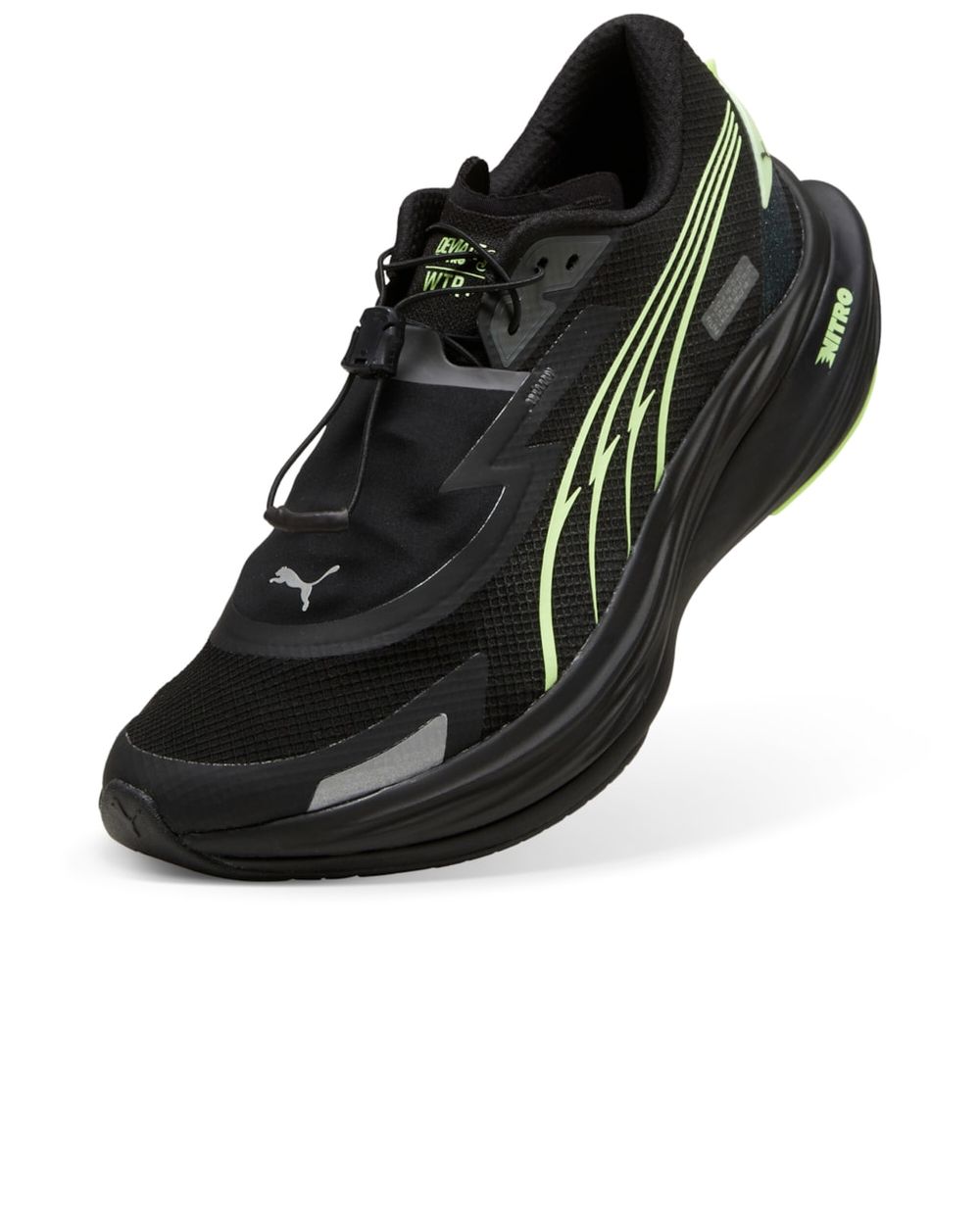 Scarpe Corsa Running Shoes UOMO Puma Nero Deviate NITRO 3 WTR+ - Imagen 10 de 19