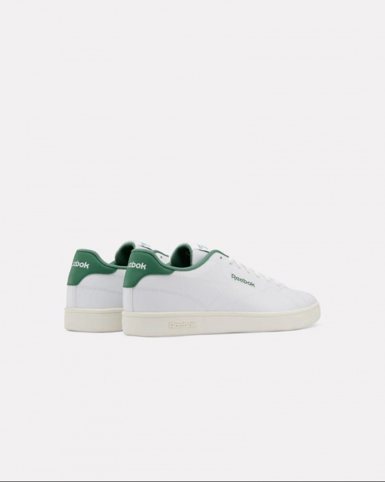 Sneakers Scarpe sportive Reebok Court Clean Uomo Bianco Verde - Sports Shoes Sneakers Reebok Court Clean Men's White Green - chaussures de sport Sneakers Reebok Court Clean pour homme, blanches et vertes - Sportschuhe Reebok Court Clean Herren Sneaker Weiß Grün