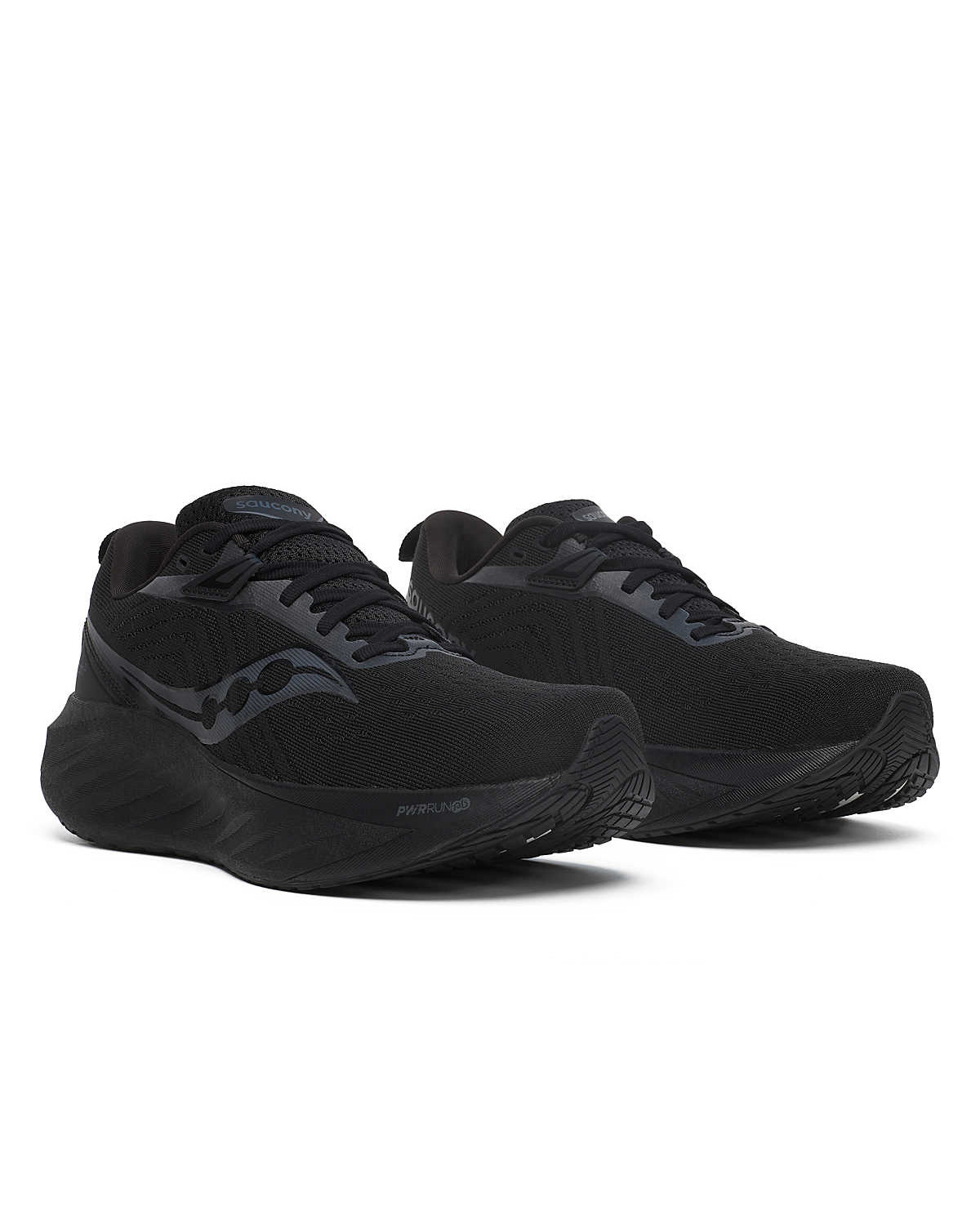 Chaussures de course Running Shoes HOMME Saucony Triumph 22 Triple Black Noir - Imagen 9 de 17