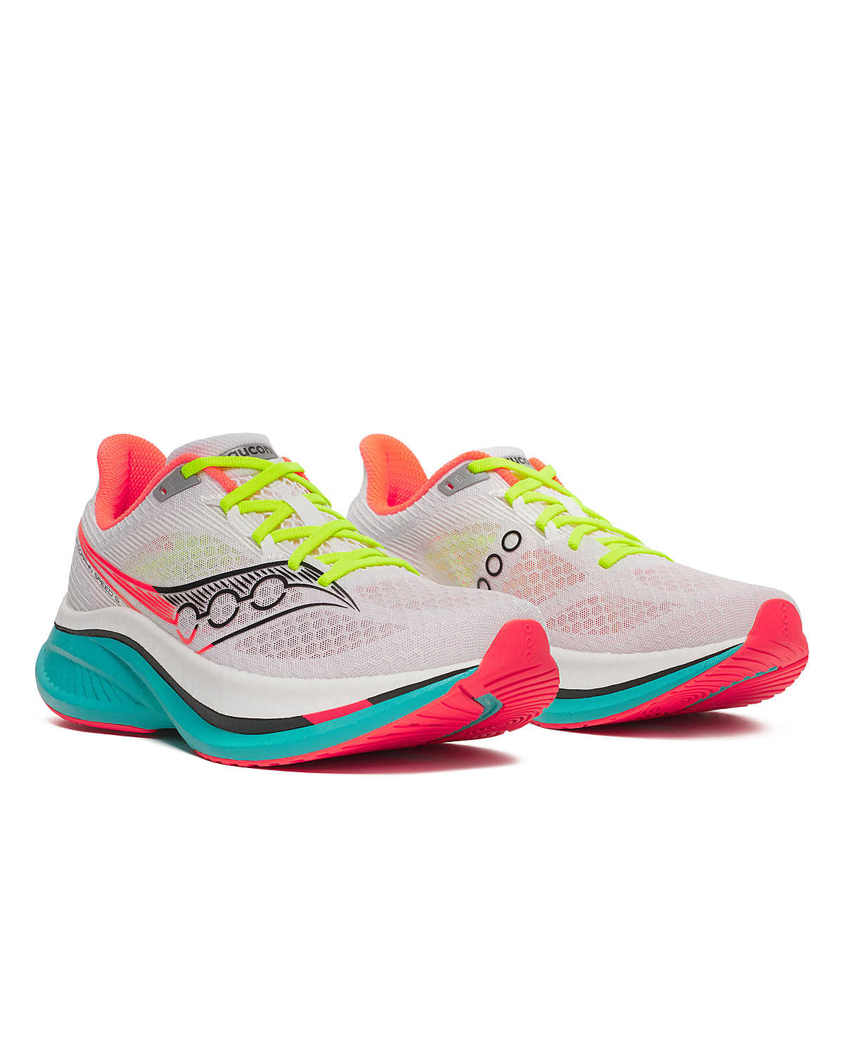 Laufschuhe Running Shoes HERREN Saucony Endorphin Speed 5 Weiß Mutant - Bild 9 von 15