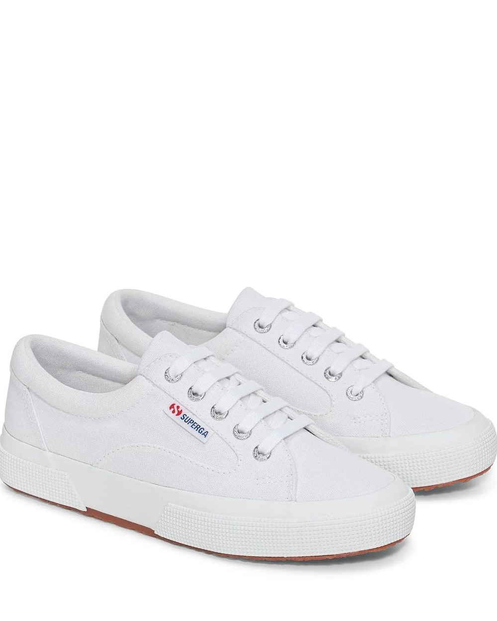 Scarpe Sneakers Unisex Superga 2750 BLOCKS Bianco 901 Lifestyle - Zdjęcie 8 z 20
