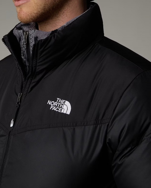 Piumino Giacca Giubbotto The North Face SAIKURU Nero - The North Face SAIKURU Down Jacket Coat Black - The North Face Doudoune SAIKURU Noir - The North Face SAIKURU Daunenjacke Mantel Schwarz