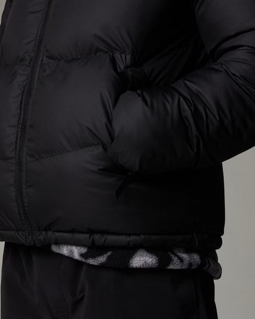 Piumino Giacca Giubbotto The North Face SAIKURU Nero - The North Face SAIKURU Down Jacket Coat Black - The North Face Doudoune SAIKURU Noir - The North Face SAIKURU Daunenjacke Mantel Schwarz