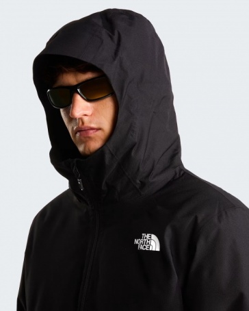 Giacca Imbottita Tecnica The North Face QUEST Synthetic Insulated cappuccio uomo TREKKING Escursionismo Nero - The North Face QUEST Synthetic Insulated Hooded Technical Jacket Men's Trekking Hiking Black - Veste technique à capuche isolée synthétique The North Face QUEST pour homme, idéale pour la randonnée et le trekking (noire). - The North Face QUEST Synthetisch isolierte Funktionsjacke mit Kapuze, Herren, Trekking, Wandern, Schwarz