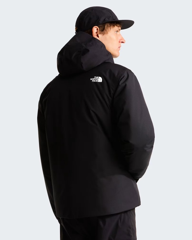 Giacca Imbottita Tecnica The North Face QUEST Synthetic Insulated cappuccio uomo TREKKING Escursionismo Nero - The North Face QUEST Synthetic Insulated Hooded Technical Jacket Men's Trekking Hiking Black - Veste technique à capuche isolée synthétique The North Face QUEST pour homme, idéale pour la randonnée et le trekking (noire). - The North Face QUEST Synthetisch isolierte Funktionsjacke mit Kapuze, Herren, Trekking, Wandern, Schwarz