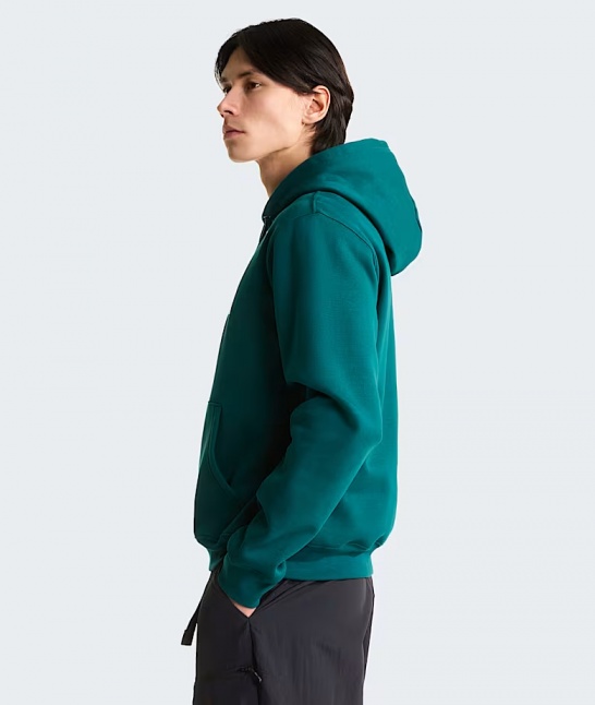 Felpa Cappuccio pullover The North Face  M LIGHT DREW PEAK PULLOVER Cotone FELPATO Pacific Teal - The North Face M LIGHT DREW PEAK PULLOVER Cotton Fleece Hoodie Pacific Teal - Pull à capuche The North Face M LIGHT DREW PEAK en molleton de coton, couleur bleu sarcelle pacifique - The North Face M LIGHT DREW PEAK Pullover-Hoodie aus Baumwollfleece, Pazifik-Türkis