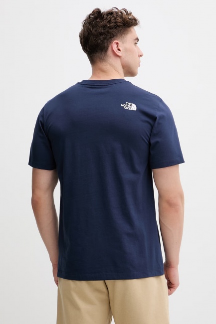 Maglia Maglietta T-Shirt The North Face EVOLUTION HALF DOME REGULAR SHORT Cotone Jersey Maniche corte girocollo uomo Blue - The North Face EVOLUTION HALF DOME REGULAR SHORT T-Shirt Cotton Jersey Short Sleeve Crew Neck Men\'s Blue - T-shirt court à manches courtes et col rond The North Face EVOLUTION HALF DOME REGULAR, en jersey de coton, bleu, pour homme. - The North Face EVOLUTION HALF DOME REGULAR SHORT T-Shirt, Baumwolljersey, Kurzarm, Rundhalsausschnitt, Herren, Blau