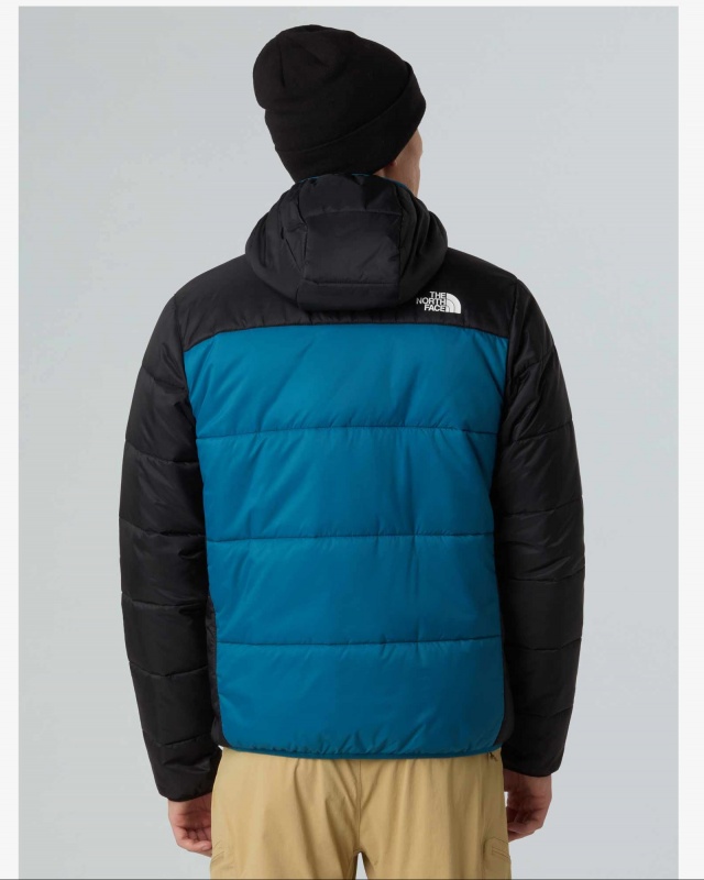 Giacca imbottita Sintetica The North Face Quest Synthetic cappuccio uomo TREKKING Blue Mineral - The North Face Quest Synthetic Padded Jacket Men\'s Hooded TREKKING Blue Mineral - Veste matelassée synthétique à capuche pour homme The North Face Quest TREKKING Bleu minéral - The North Face Quest Synthetik-Wattierungsjacke Herren mit Kapuze TREKKING Blue Mineral