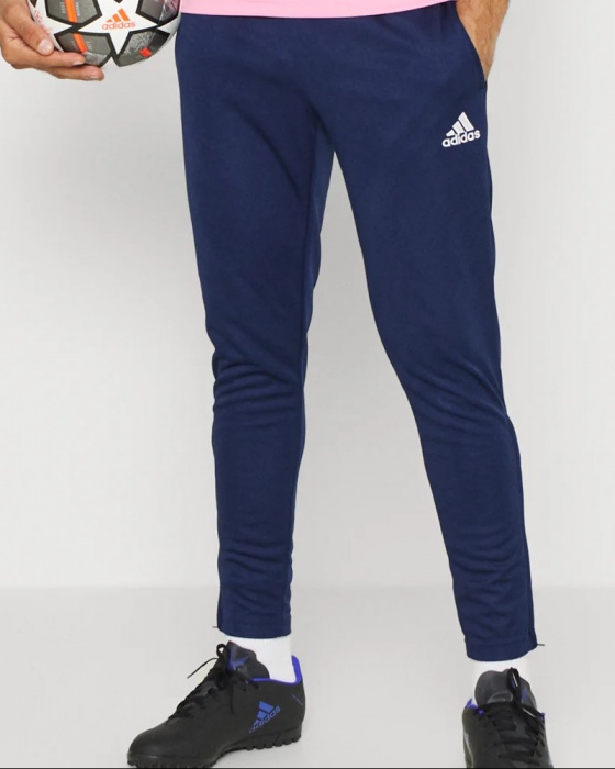 Pantaloni Tuta Adidas da allenamento Entrada 22 con tasche Uomo poliestere Blue - Adidas Entrada 22 training suit pants with pockets Blue polyester Man - Adidas Entrada 22 pantalon de survêtement avec poches Bleu polyester Homme - Adidas Entrada 22 Trainingshose mit Taschen, blauer Polyester-Mann