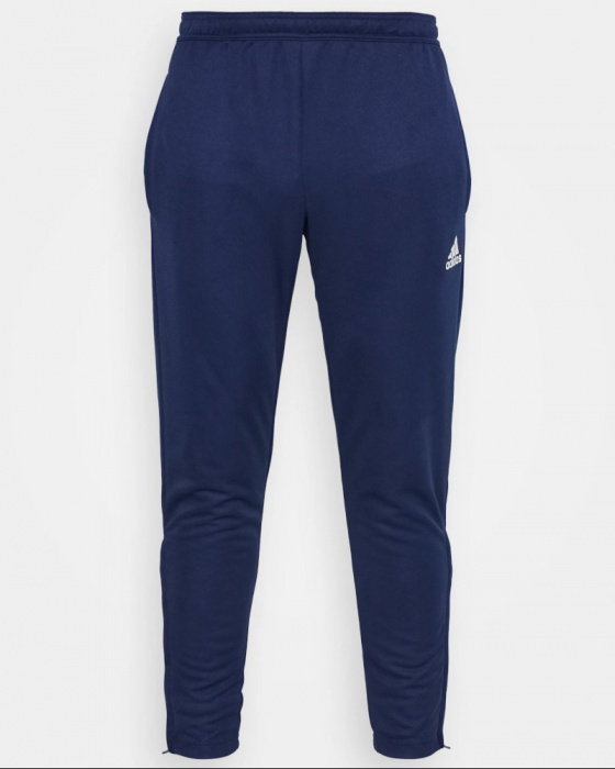 Pantaloni Tuta Adidas da allenamento Entrada 22 con tasche Uomo poliestere Blue - Adidas Entrada 22 training suit pants with pockets Blue polyester Man - Adidas Entrada 22 pantalon de survêtement avec poches Bleu polyester Homme - Adidas Entrada 22 Trainingshose mit Taschen, blauer Polyester-Mann