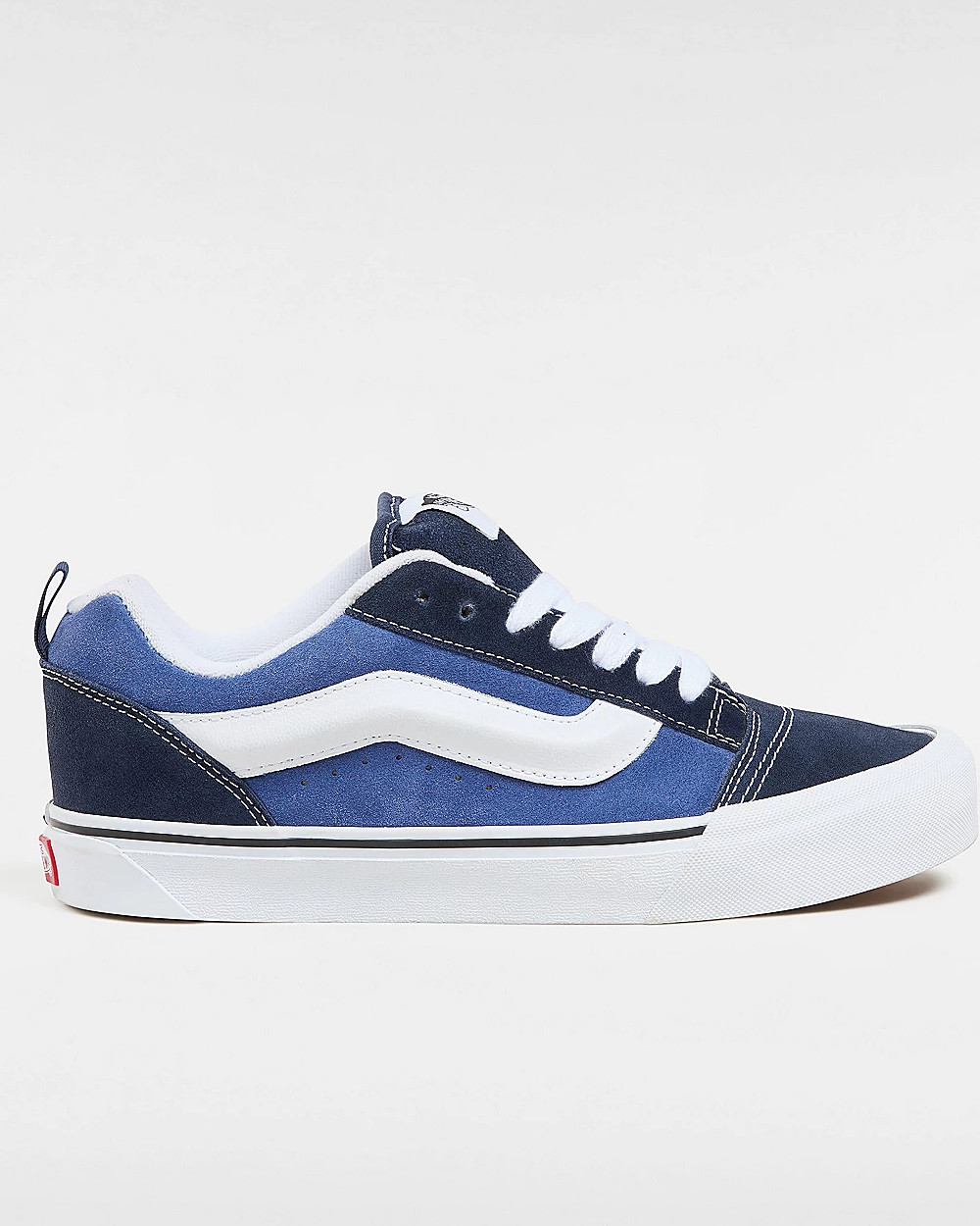 Scarpe Sneakers Unisex Vans Knu Skool Blu Suede streetwear Lifestyle - Imagen 8 de 14