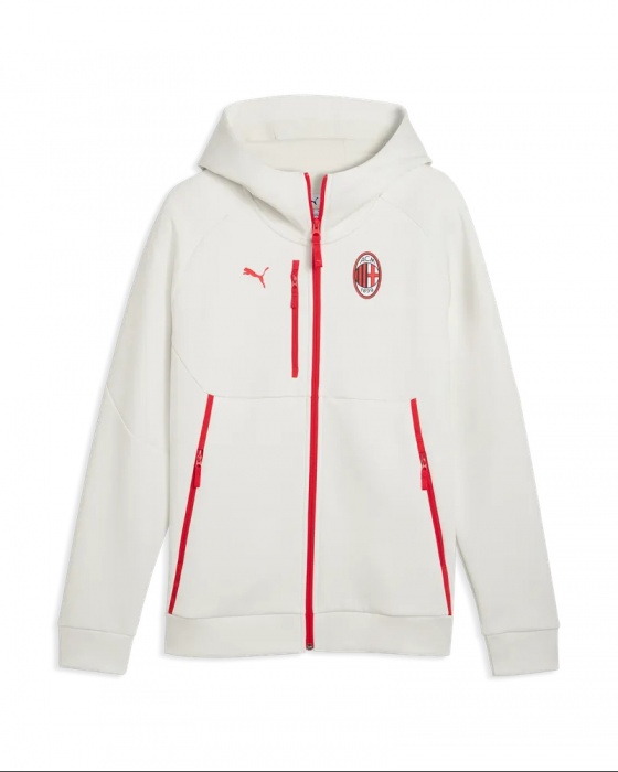 Giacca Felpa Cappuccio AC MILAN Puma PUMATECH HD FZ full zip HD FZ cotone uomo Vapor Gray 2026 27 - AC MILAN Puma PUMATECH HD FZ full zip HD FZ cotton men's hooded sweatshirt jacket Vapor Gray 2026 27 - AC MILAN Puma PUMATECH HD FZ veste sweat-shirt à capuche zippée en coton pour homme, gris vaporeux 2026 27 - AC MILAN Puma PUMATECH HD FZ Herren-Kapuzenjacke mit durchgehendem Reißverschluss, Vapor Gray, Größe 2026 27