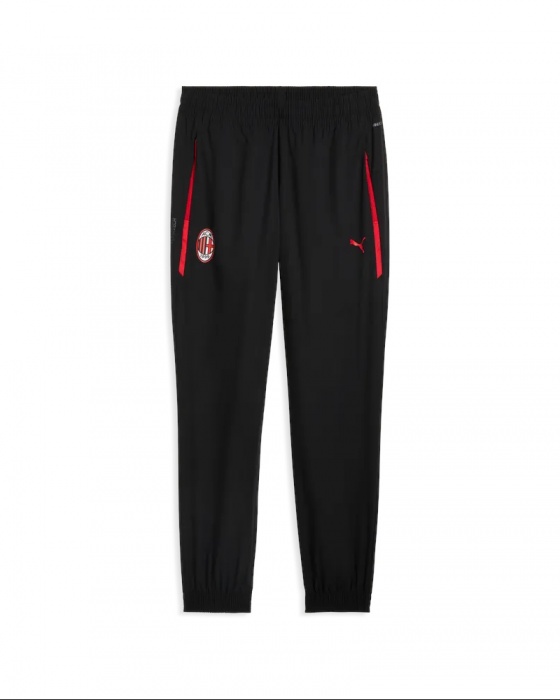 Pantaloni Tuta AC MILAN PUMA PUMATECH Woven Uomo Nero 2026 27 - AC MILAN PUMA PUMATECH Woven Men's Tracksuit Bottoms Black 2026 27 - Pantalon de survêtement tissé pour homme AC MILAN PUMA PUMATECH noir 2026 27 - AC MILAN PUMA PUMATECH Gewebte Herren-Trainingshose Schwarz 2026 27