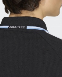 Giacca tuta Sportiva Argentina Adidas ORIGINALS TREFOIL Away Anthem  Cotone Mondiali 2026 Uomo nero - Sport suit jacket Adidas ORIGINALS TREFOIL Away Anthem Cotton World Cup 2026 Men\'s Black - Veste de costume Adidas ORIGINALS TREFOIL Extérieur Anthem Coton Coupe du Monde 2026 Homme Noir - Adidas ORIGINALS TREFOIL Auswärtstrikot, Baumwolljacke, WM 2026, Herren, Schwarz
