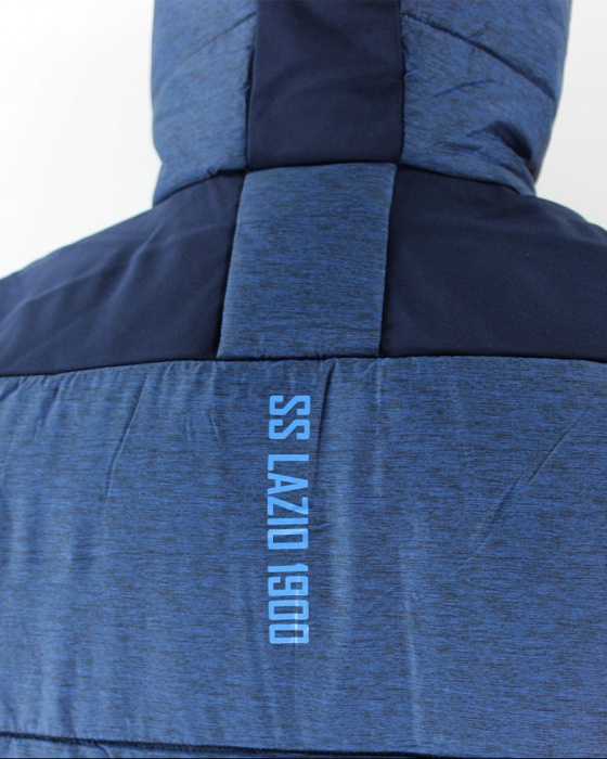 SS Lazio Macron Bomber Piumino Giubbotto Blu Ufficiale Uomo 2019 20