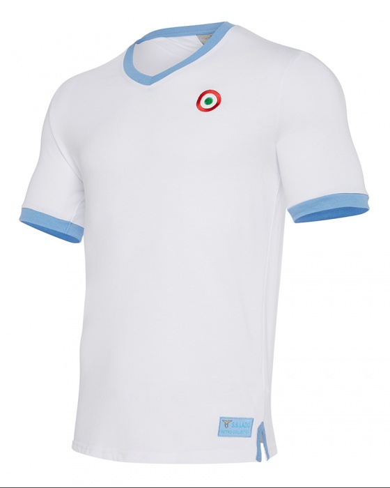 Ss Lazio Rome Macron Jersey Shirt Top Match Issue Men Coppa Italia 1958 Cotton Ebay