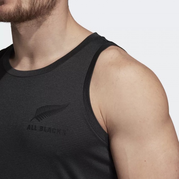 All Blacks New Zealand Adidas Training Trikot Armellos Tank Top Luxury Singlet