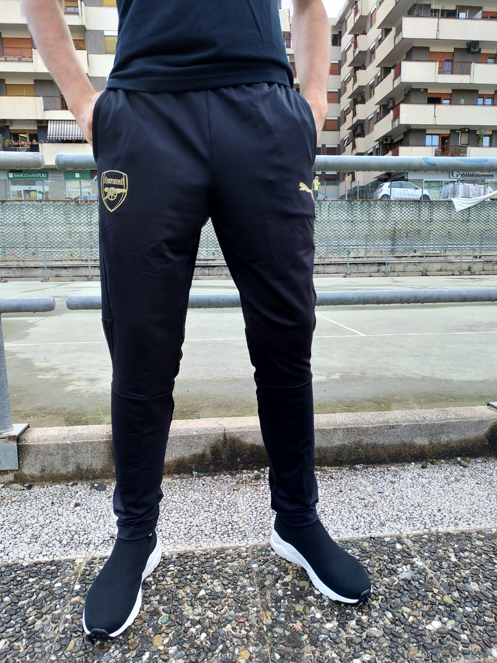 puma arsenal track pants