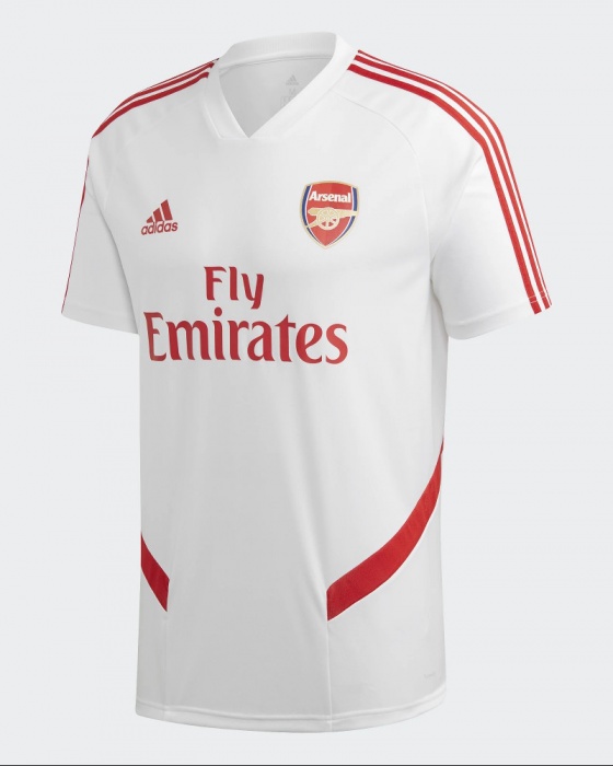 Arsenal Fc Adidas Maillot Entreinment Homme 2020 Blanc Ebay