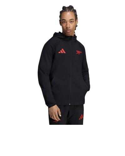 Giacca anti Vento pioggia ARSENAL AFC Tiro Travel Windbreaker Adidas 2026 27 Uomo nero - Rain Jacket  ARSENAL AFC Adidas 2026 27 Tiro Travel Windbreaker Black Mens - Veste imperméable ARSENAL AFC Adidas Tiro Travel 2026/27 Coupe-vent Noir Homme - Regenjacke ARSENAL AFC Adidas 2026 27 Tiro Reise-Windbreaker Schwarz Herren