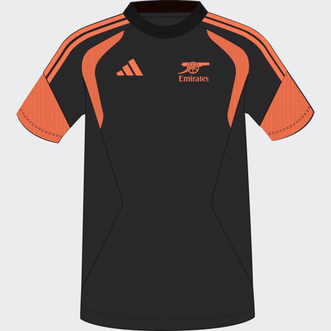 maglia Maglietta allenamento tempo libero ARSENAL AFC Adidas Cotone Tiro 26 Tee 2026 27 Nero - ARSENAL AFC Adidas Cotton Tiro 26 Tee 2026 27 Black Training Shirt Leisure - T-shirt d\'entraînement noir Adidas Cotton Tiro 26 Arsenal AFC 2026-2027 - Arsenal AFC Adidas Cotton Tiro 26 T-Shirt 2026/27 Schwarzes Trainingsshirt Freizeit
