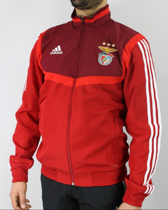 Benfica Adidas Presentation suit Jacket Jacke Jacket Rot Benfica Adidas Presentation suit Jacket Jacke Jacket Rot