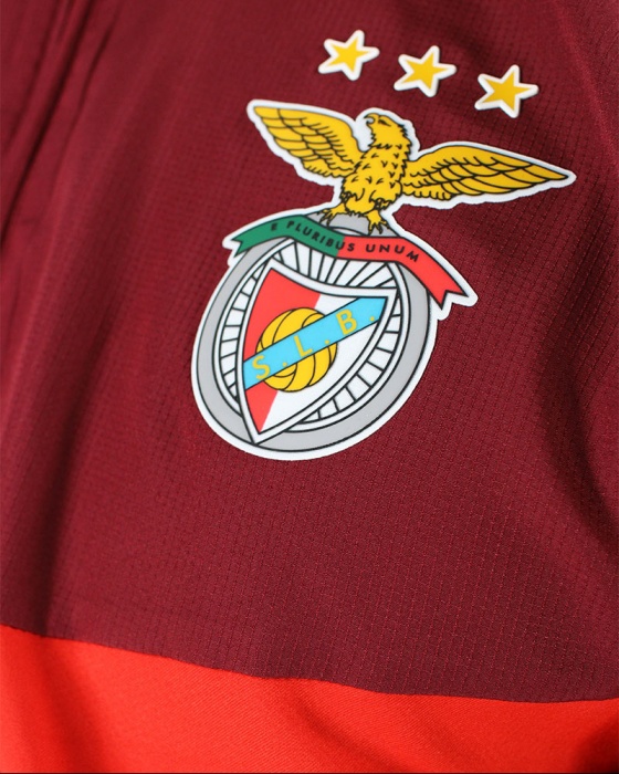 Benfica Adidas Presentation suit Jacket Jacke Jacket Rot Benfica Adidas Presentation suit Jacket Jacke Jacket Rot