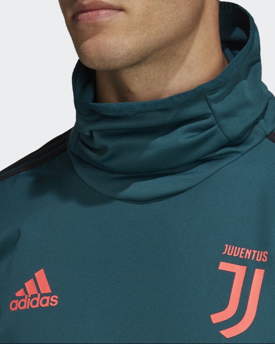 JUVENTUS FC ADIDAS Felpa Allenamento Training Warm Top JUVENTUS FC ADIDAS Felpa Allenamento Training Warm Top