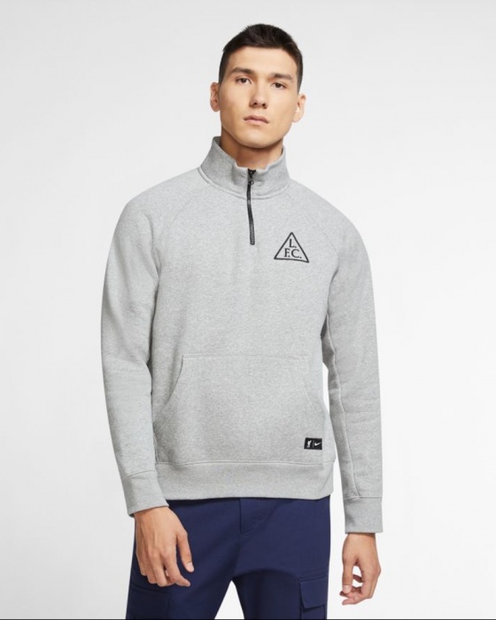 Liverpool Fc Nike Felpa sportiva sb everett mock hz Mezza zip UOMO