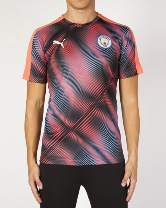 Manchester City Puma Training Shirt Top Pre Match Stadium 2019 20 Ebay