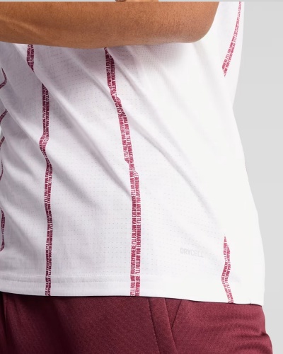 maglia Allenamento Puma MANCHESTER CITY MCFC Pre Match Stadium 2025 uomo Bianco Amaranto - Training Shirt Puma MANCHESTER CITY MCFC Pre Match Stadium 2025 Mens White Amaranth - Maillot d entraînement Puma MANCHESTER CITY MCFC Pre Match Stadium 2025 Homme Blanc Amarante - Trainingsshirt Puma MANCHESTER CITY MCFC Pre Match Stadium 2025 Herren Weiß Amaranth