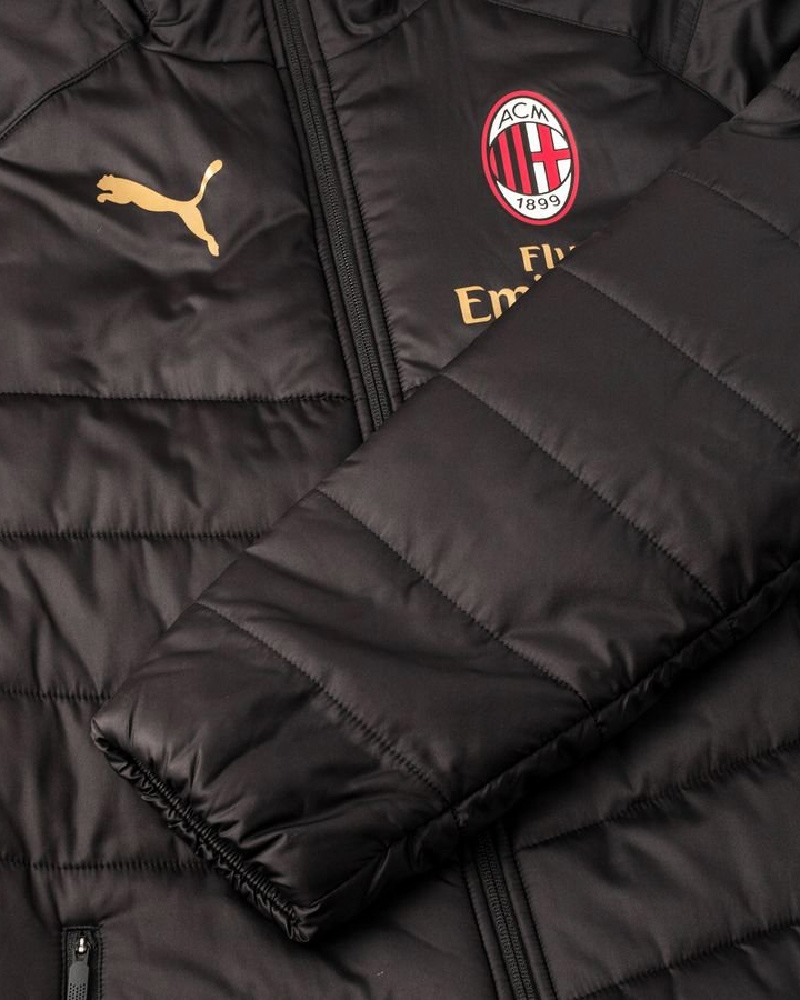 Ac Milan Puma Piumino Giubbotto Giaccone Long jacket 2018 19 versione Panchina